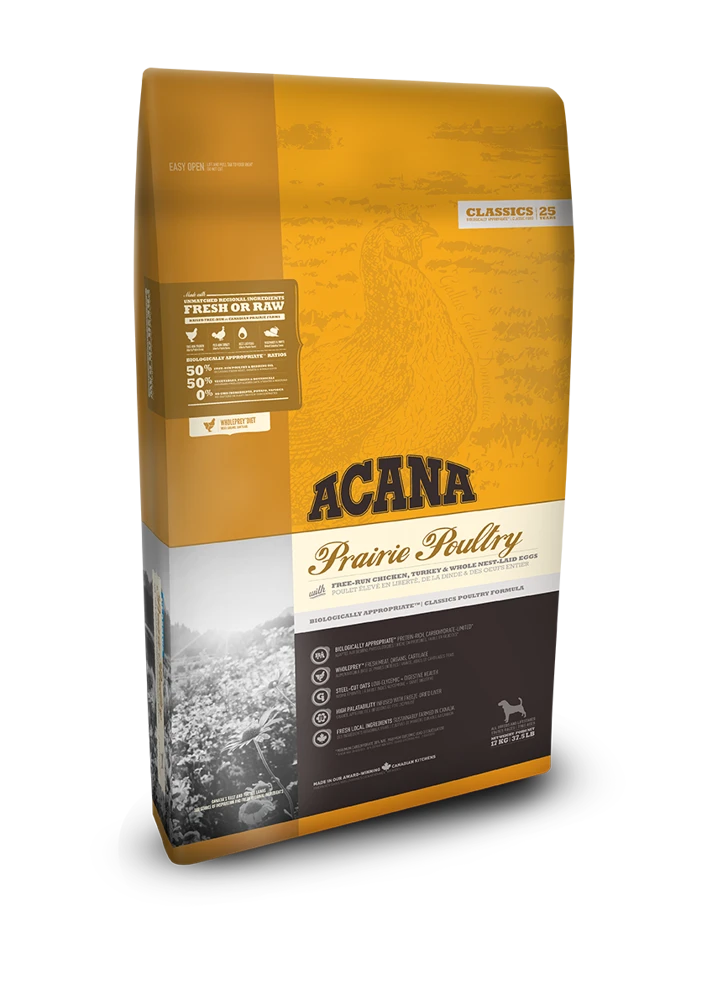 ACANA Classics Prairie Poultry 17kg+Surprise Gratuite Pour Chien 3 ACANA Classics Prairie Poultry 17kg+Surprise Gratuite Pour Chien