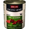 ANIMONDA GranCarno Adulte Chien Coeur De Boeuf Et Canard 800g X6
