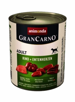 ANIMONDA GranCarno Adulte Chien Coeur De Boeuf Et Canard 800g X6