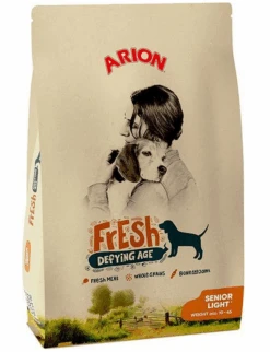 ARION Fresh Senior Light 12kg + Surprise Gratuite Pour Chien