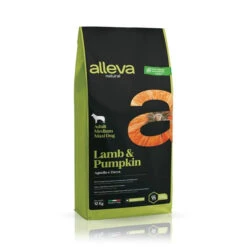 Alleva Natural Adult Medium/Maxi Agneau Et Citrouille 12kg
