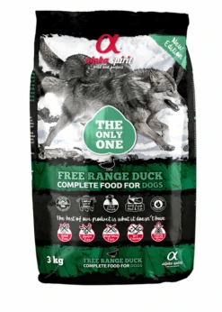Alpha Spirit Free Range Duck 3kg+Surprise Gratuite Pour Votre Chien