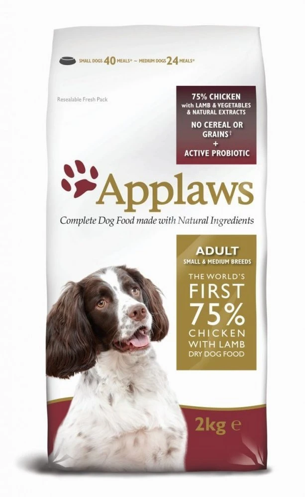 Applaws Chien Adulte Small&Medium Poulet à L’agneau 7,5kg 3 Applaws Chien Adulte Small&Medium Poulet à L’agneau 7,5kg