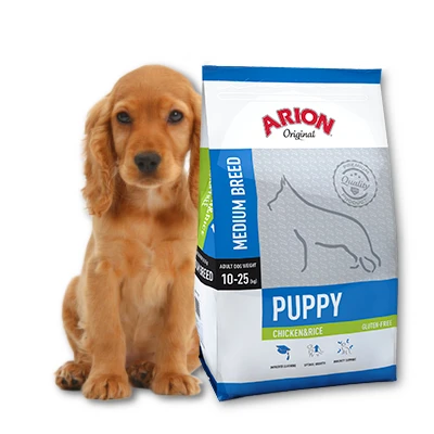 ARION Original Puppy Medium Breed Poulet & Riz 12kg+ Surprise Gratuit Pour Votre Chien 5 ARION Original Puppy Medium Breed Poulet & Riz 12kg+ Surprise Gratuit Pour Votre Chien – Image 3