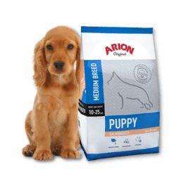 Arion Original Puppy Medium Breed Saumon Et Riz 12kg X 12 7 Arion Original Puppy Medium Breed Saumon Et Riz 12kg X 12 -Animaux Fournitures Magasin fre pl Arion Original Puppy Medium Breed Saumon et Riz 12kg 8504 1