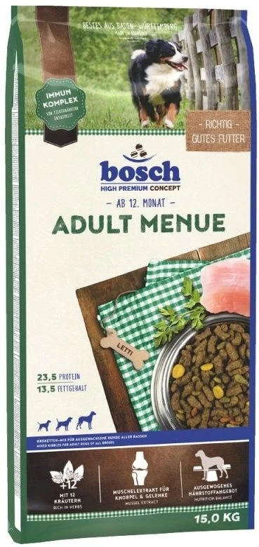 BOSCH Adult Menue Volaille 15 Kg 3 BOSCH Adult Menue Volaille 15 Kg