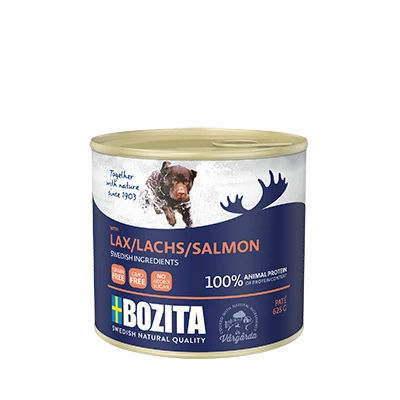 BOZITA Dog : Pâté De Saumon 625g X12 4 BOZITA Dog : Pâté De Saumon 625g X12 – Image 2