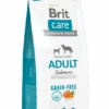 BRIT CARE Grain-free Adult Salmon 12kg -Animaux Fournitures Magasin fre pl BRIT CARE Grain free Adult Salmon 12kg 29573 1