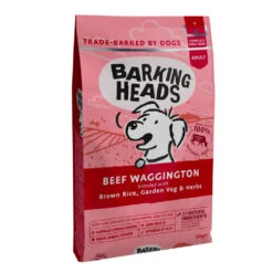 Barking Heads Bœuf Waggington Pour Tous Les Chiens Adultes 12kg