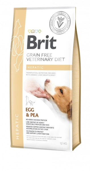 Brit Grain Free Veterinary Diet Dog Hepatic Oeufs Et Pois 2kg 3 Brit Grain Free Veterinary Diet Dog Hepatic Oeufs Et Pois 2kg