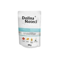 Dolina Noteci PREMIUM Pour Chiens De Petites Races Avec Tomates De Veau Et Pâtes 100 G X12