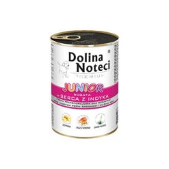 Dolina Noteci Premium Junior Riche En Cœurs De Dinde 400g X6