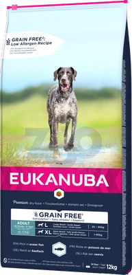 Nouvelles Arrivées -Animaux Fournitures Magasin fre pl EUKANUBA Adult Large Grain Free 12kg 24942 1