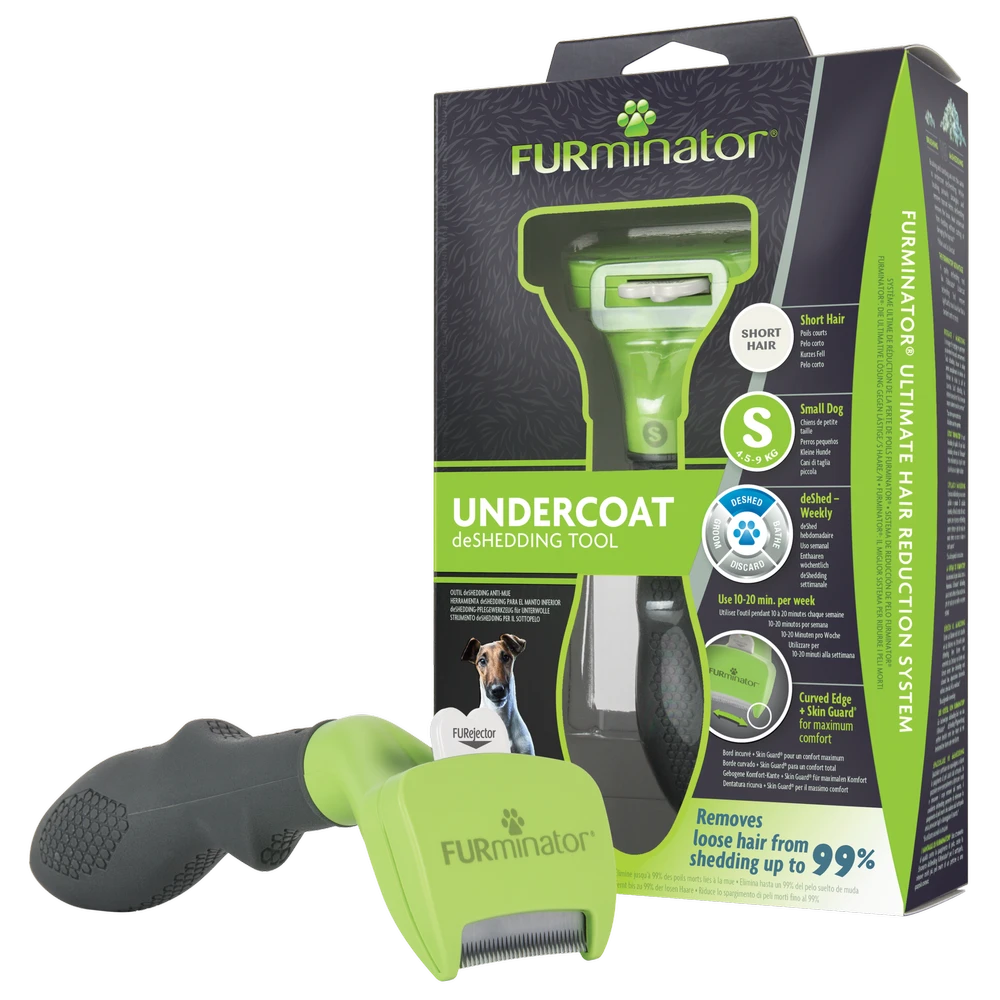 FURMINATOR Outil De Coupe Pour Les Petits Chiens à Poils Courts 3 FURMINATOR Outil De Coupe Pour Les Petits Chiens à Poils Courts