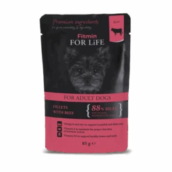 Fitmin Dog For Life Adult Bœuf En Sauce 85g X 12
