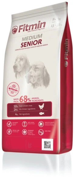 Fitmin Medium Senior Poulet 3kg X2