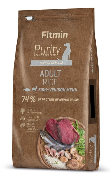 Fitmin Purity Adult Riz Poisson&Gibier 2kg 3 Fitmin Purity Adult Riz Poisson&Gibier 2kg