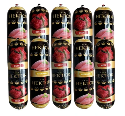 Hektor Premium - Barre D'alimentation Pour Chiens Mix Bœuf-Poulet 20x900g 3 Hektor Premium - Barre D'alimentation Pour Chiens Mix Bœuf-Poulet 20x900g