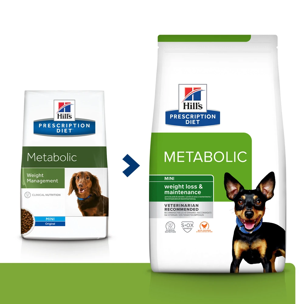Hills Hill's PD Prescription Diet Metabolic Mini Canine 6kg 3 Hills Hill's PD Prescription Diet Metabolic Mini Canine 6kg