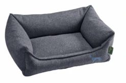 Hunter Prag Easy Clean Tanière Pour Chien Bleu Foncé Taille M