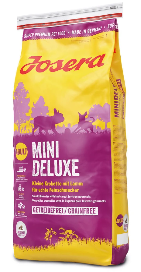 JOSERA MiniDeluxe 15kg + Surprise Pour Votre Chien GRATUITES ! 3 JOSERA MiniDeluxe 15kg + Surprise Pour Votre Chien GRATUITES !