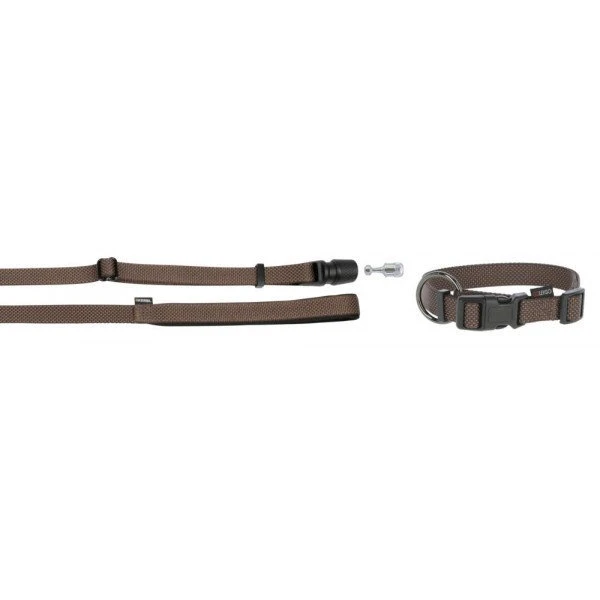 KERBL GoLeyGo 2.0 Ensemble Laisse + Collier Marron Pour Chien 20mm X 40-65cm, M 3 KERBL GoLeyGo 2.0 Ensemble Laisse + Collier Marron Pour Chien 20mm X 40-65cm, M