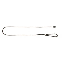Laisse KERBL GoLeyGo Avec Adaptateur, Brun, 8mm X 140-200cm, S, Max.15kg