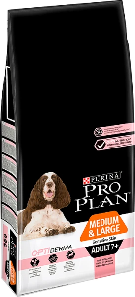 PURINA PRO PLAN PRO PLAN Sensitive Skin Medium & Large Adult Croquettes Riches En Saumon 14kg 4 PURINA PRO PLAN PRO PLAN Sensitive Skin Medium & Large Adult Croquettes Riches En Saumon 14kg – Image 2