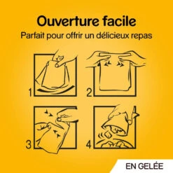 Pedigree Croquettes Humides En Gelée Pour Chiens Adultes Saveurs Variées (boeuf, Poulet, Agneau, Volaille) 40x100g -Animaux Fournitures Magasin fre pl Pedigree Croquettes humides en gelee pour chiens adultes Saveurs variees boeuf poulet agneau volaille 40x100g 10101 2
