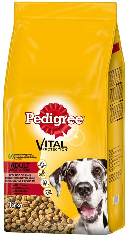 Pedigree Nourriture Sèche Pour Chiens Grands Et Géants Avec Bœuf Et Riz 15kg + Surprise Gratuite Pour Chien 4 Pedigree Nourriture Sèche Pour Chiens Grands Et Géants Avec Bœuf Et Riz 15kg + Surprise Gratuite Pour Chien – Image 2