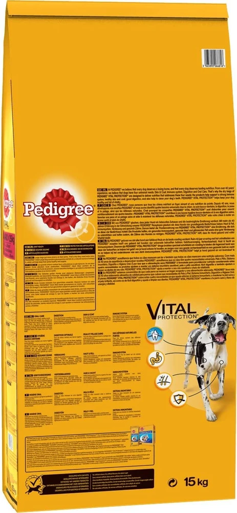 Pedigree Nourriture Sèche Pour Chiens Grands Et Géants Avec Bœuf Et Riz 15kg + Surprise Gratuite Pour Chien 7 Pedigree Nourriture Sèche Pour Chiens Grands Et Géants Avec Bœuf Et Riz 15kg + Surprise Gratuite Pour Chien – Image 5