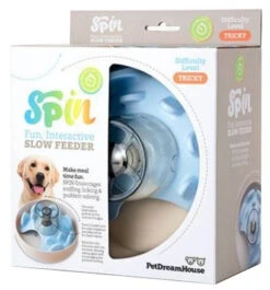 Pet Dream House Spin UFO Maze Baby Blue Tricky - Bol Interactif -Animaux Fournitures Magasin fre pl Pet Dream House Spin UFO Maze Baby Blue Tricky bol interactif 26104 3