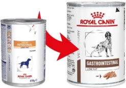 ROYAL CANIN Gastrointestinal Low Fat 410g X 5