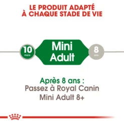 ROYAL CANIN Mini Adult 2kg 10 ROYAL CANIN Mini Adult 2kg -Animaux Fournitures Magasin fre pl ROYAL CANIN Mini Adult 2kg 16083 5