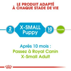 ROYAL CANIN X-Small Puppy 1,5kg X2 -Animaux Fournitures Magasin fre pl ROYAL CANIN X Small Puppy 1 5kg x2 30716 4