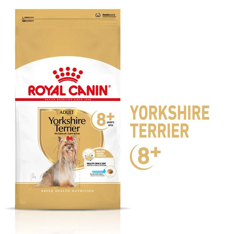 ROYAL CANIN Yorkshire Terrier Adult 8+ 1,5kg 3 ROYAL CANIN Yorkshire Terrier Adult 8+ 1,5kg