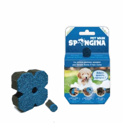 SPONGINA Eponge De Lavage Pour Animaux De Compagnie Pour Laver Votre Chien