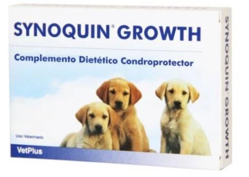 SYNOQUIN GROWTH Chiots/chiens En Croissance 60 Comprimés 3 SYNOQUIN GROWTH Chiots/chiens En Croissance 60 Comprimés