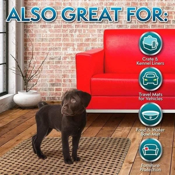 Simple Solution WASHABLE TRAINING MATS TRAVEL M 2pcs 76x81cm 8 Simple Solution WASHABLE TRAINING MATS TRAVEL M 2pcs 76x81cm – Image 6