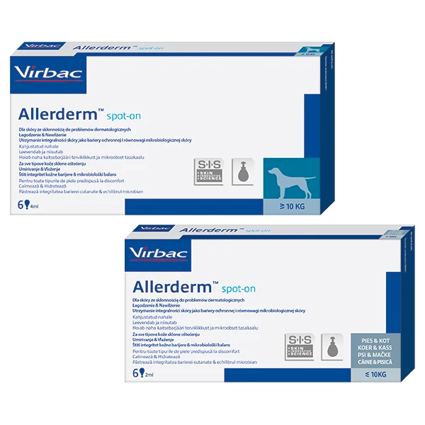 VIRBAC Allerderm Spot-on (pipette 6 X 2ml) 3 VIRBAC Allerderm Spot-on (pipette 6 X 2ml)
