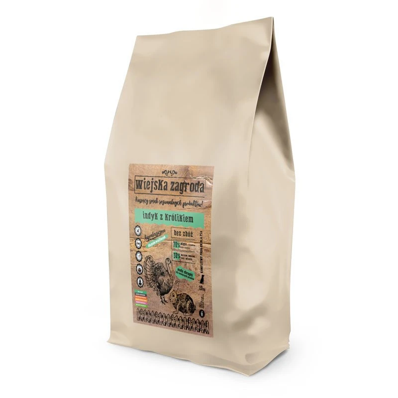 Wiejska Zagroda Dinde Avec Lapin 20kg+Surprise Gratuit Pour Votre Chien 3 Wiejska Zagroda Dinde Avec Lapin 20kg+Surprise Gratuit Pour Votre Chien