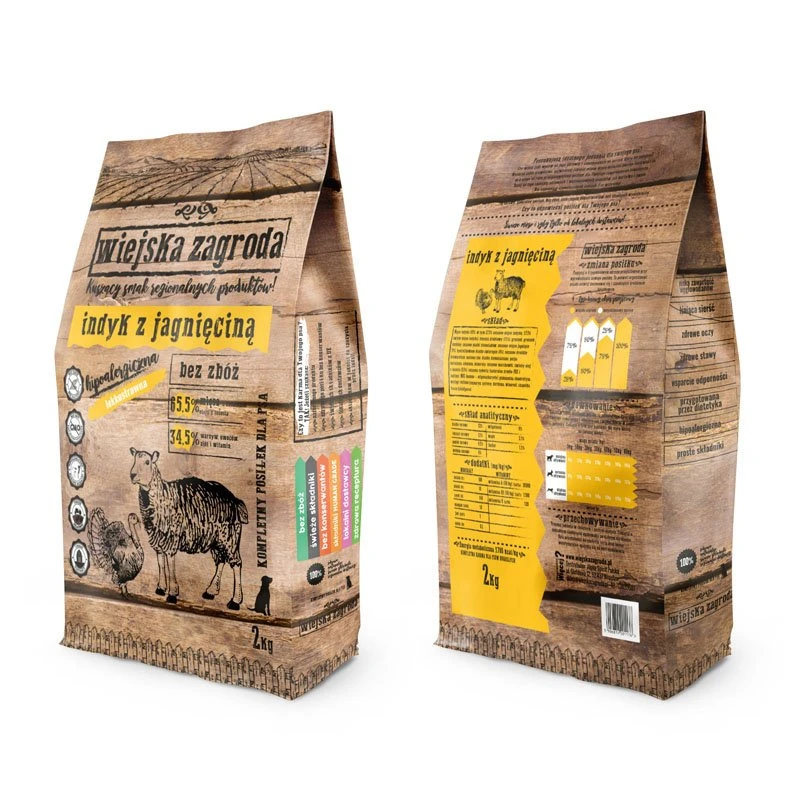 Wiejska Zagroda Dinde à L'agneau 2kg+Surprise Gratuite Pour Votre Chien 5 Wiejska Zagroda Dinde à L'agneau 2kg+Surprise Gratuite Pour Votre Chien – Image 3