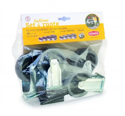 Zolux Ensemble De 4 Roulettes Pour Le Transporteur IATA Gulliver 3 Zolux Ensemble De 4 Roulettes Pour Le Transporteur IATA Gulliver